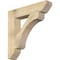Ekena Millwork Legacy Slat Rough Sawn Bracket, Douglas Fir, 6"W x 32"D x 32"H BKT06X32X32LEC06RDF - alternate 1